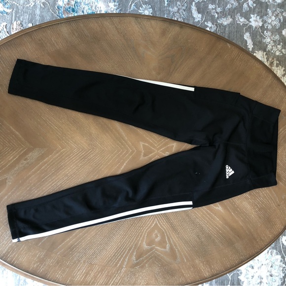 Adidas aeroready 3-Stripes 7/8 Side Pocket High Rise Tights S - Picture 6 of 16